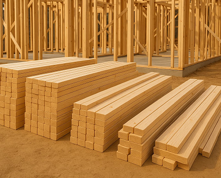 Как выбрать пиломатериалы для каркасного строительства