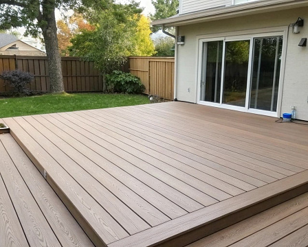 Террасная доска ДПК: отличия, плюсы, монтаж